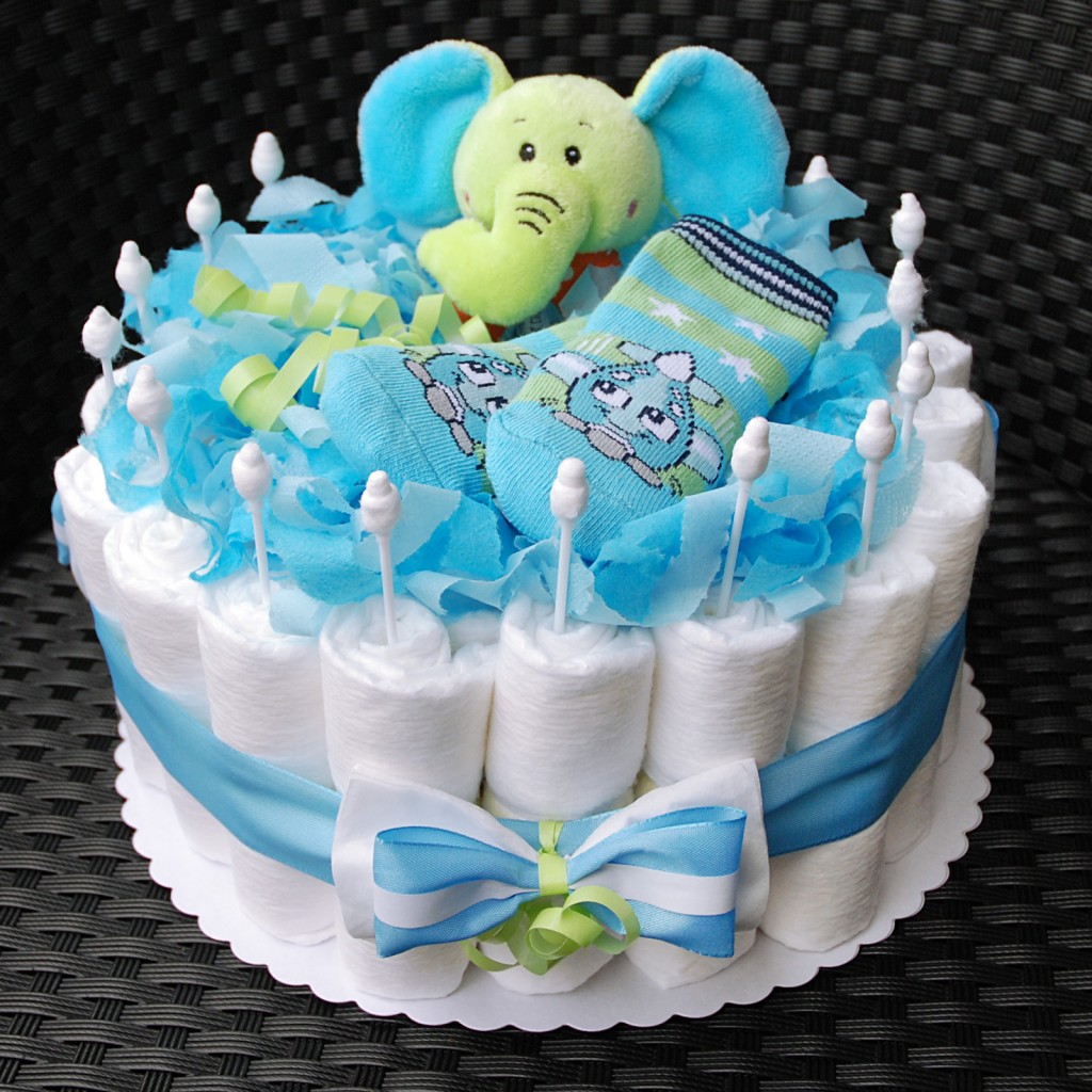 Klassische Windeltorten | dm-babybauchdesign